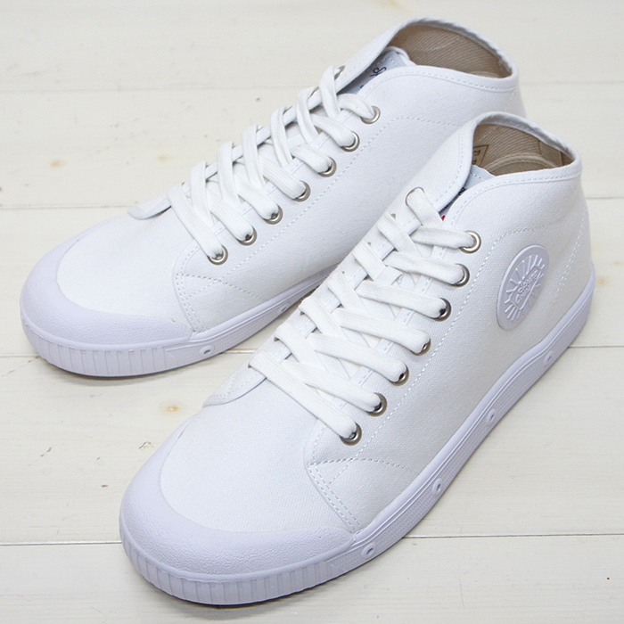 Spring Court スプリングコート キャンバス スニーカー White ホワイト タイガース ブラザース本店オンラインショップ