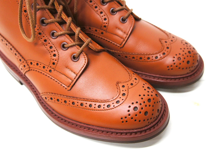 Tricker's（トリッカーズ）カントリー ブローグブーツ（Malton