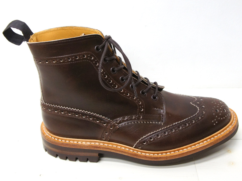 30%OFF！！Tricker's（トリッカーズ）カントリー ブローグブーツ ...