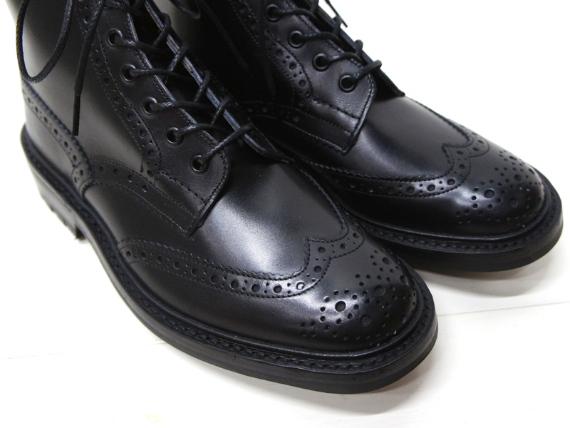 Tricker's(トリッカーズ)カントリー ブローグブーツ(コマンドソール
