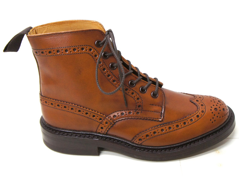 Tricker's（トリッカーズ）カントリー ブローグブーツ（ダイナイト 