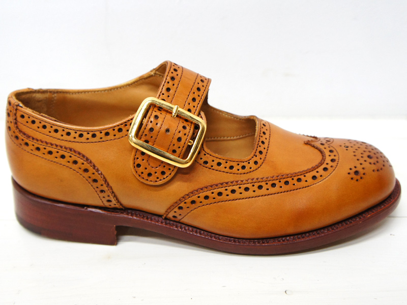 Tricker's（トリッカーズ）Mary Jane Brogue Shoes（メリージェーン ...