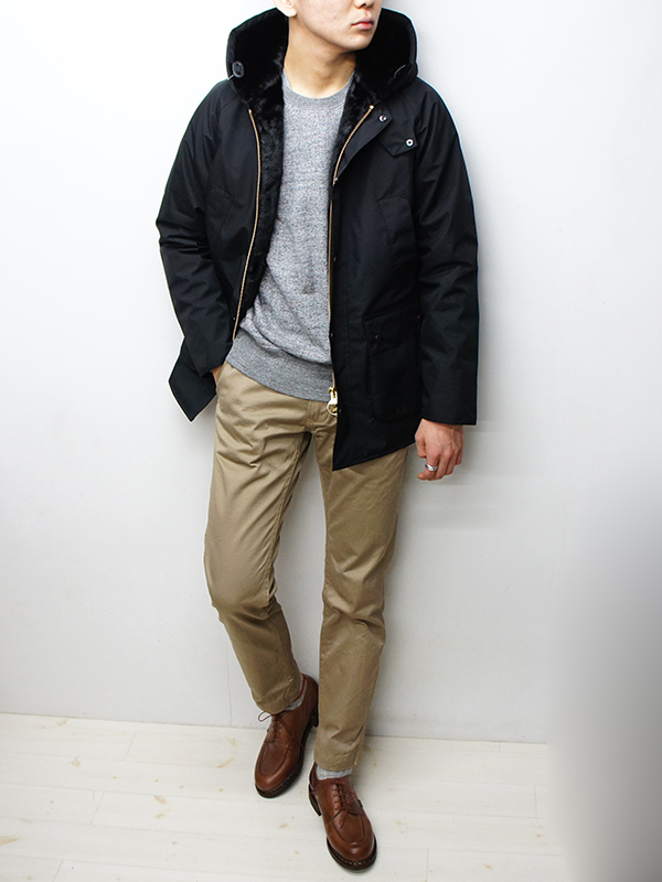 Barbour（バブァー）Bedale Jacket SL Hooded（スリムフィットビデイル