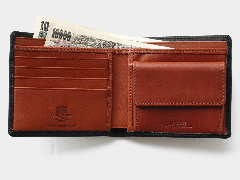 Whitehouse Cox（ホワイトハウスコックス）S7532 Coin Wallet（2つ折り ...