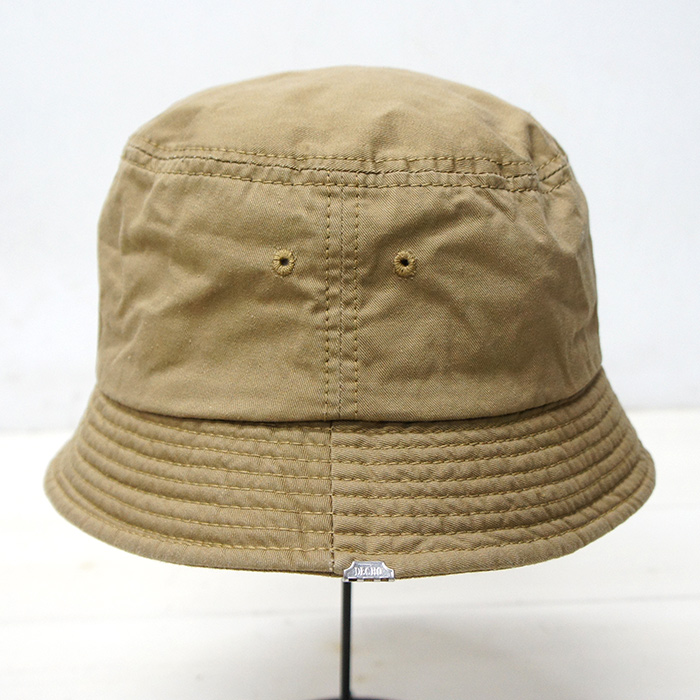 DECHO（デコー）Bucket Hat（バケットハット）CHINO/Beige（ベージュ） - タイガース・ブラザース本店オンラインショップ