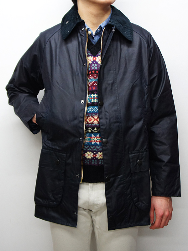 Barbour Beaufort SL 38 ネイビー iveyartistry.com