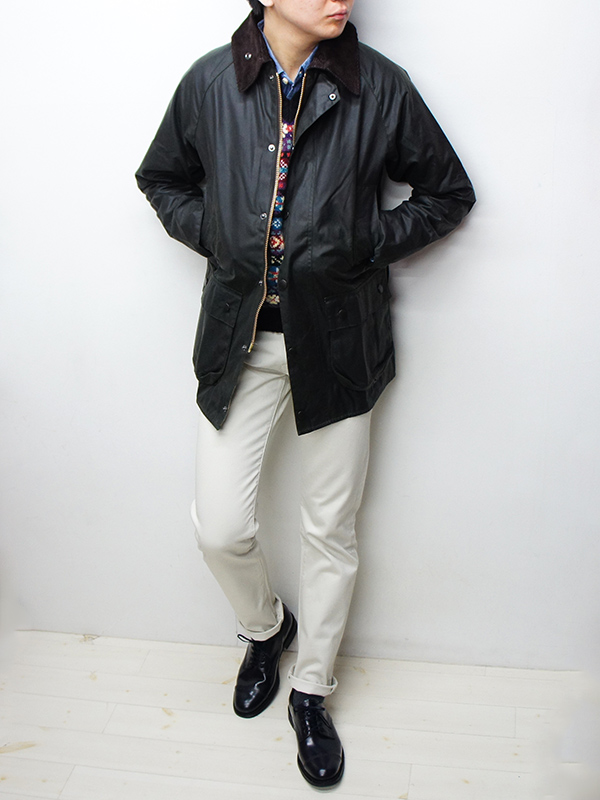 Barbour(バブァー)Beaufort Jacket SL(スリムフィットビュー