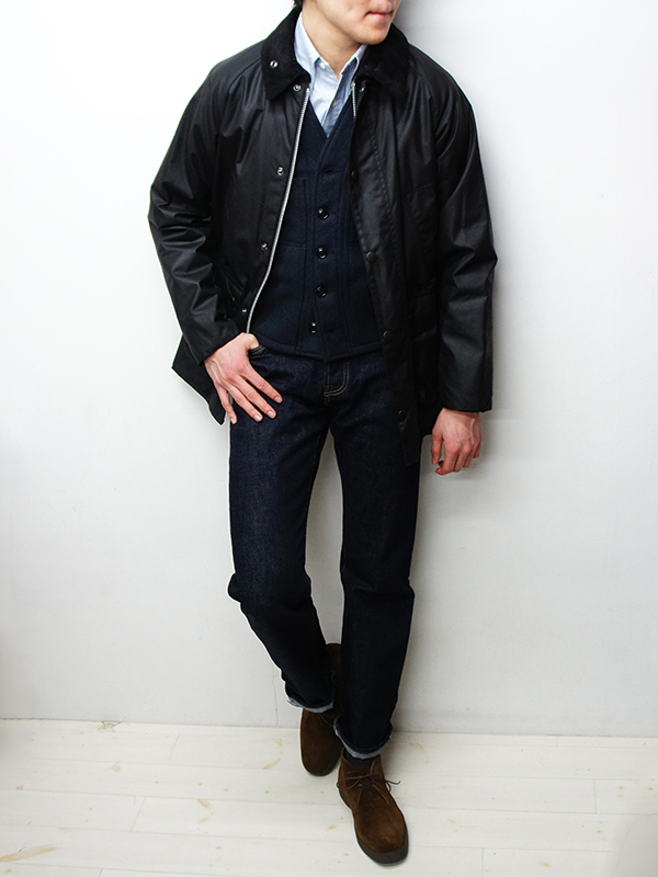 BARBOUR BEDALE jacket ビデイル ジャケット bk 40