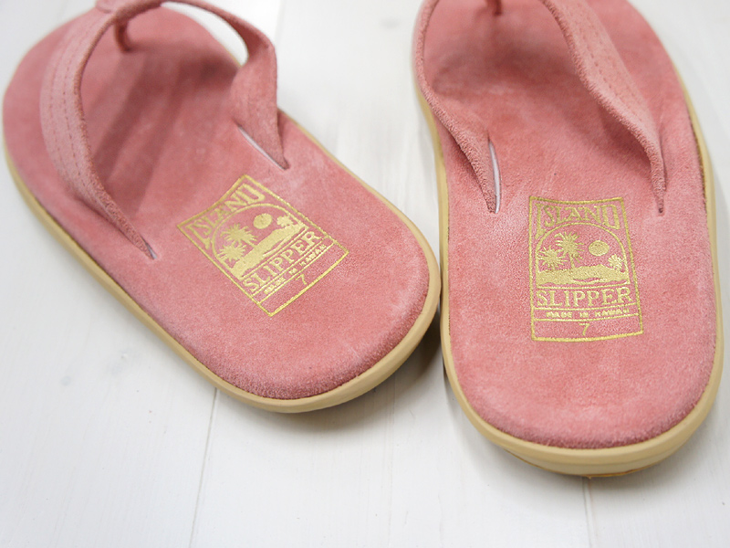 Island Slipper アイランドスリッパ Pt3 レザートングサンダル Pink Suede ピンクスエード タイガース ブラザース本店オンラインショップ