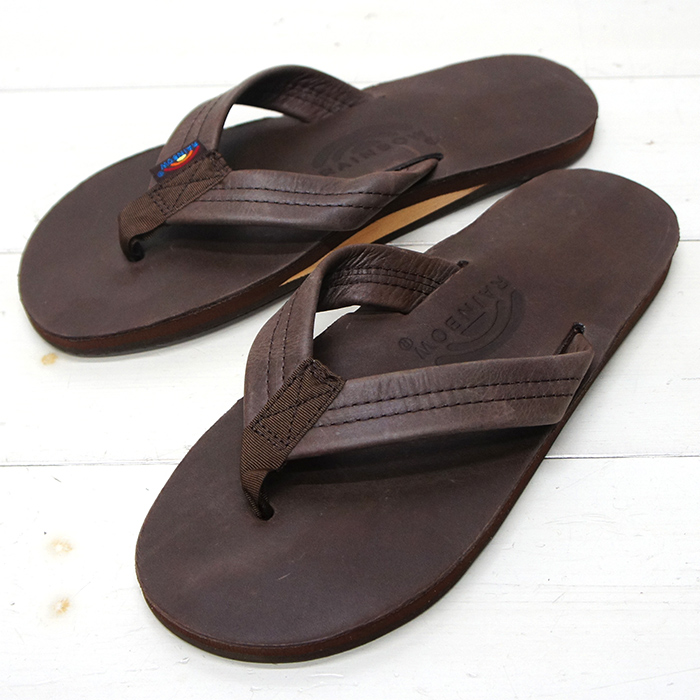 classic rainbow flip flops