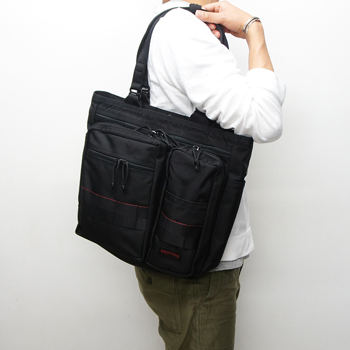 BRIEFING ブリーフィング BS TOTE TALL ブラック-