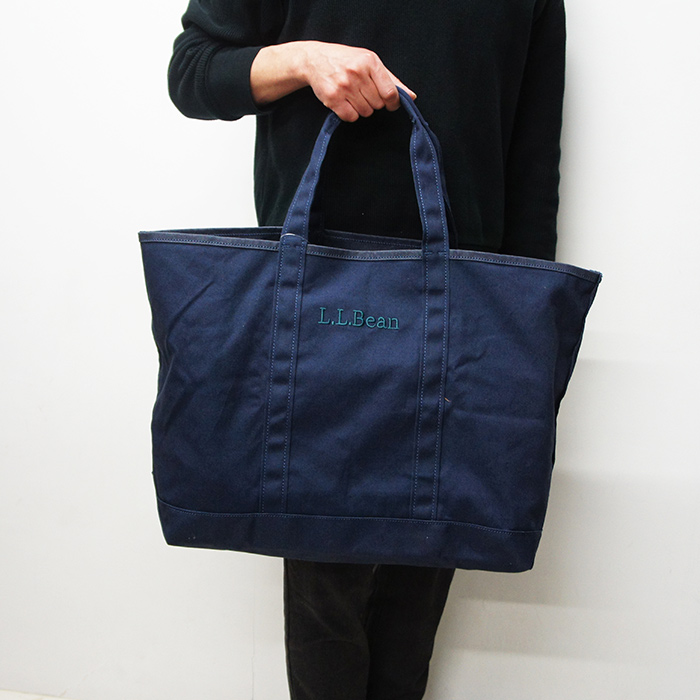 L L Bean エルエルビーン Grocery Tote グローサリー トート Navy ネイビー タイガース ブラザース本店オンラインショップ