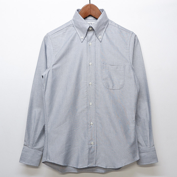 Individualized Shirts インディビジュアライズドシャツ Standard Fit Long Sleeve B D Cambridge Oxford Grey グレー タイガース ブラザース本店オンラインショップ