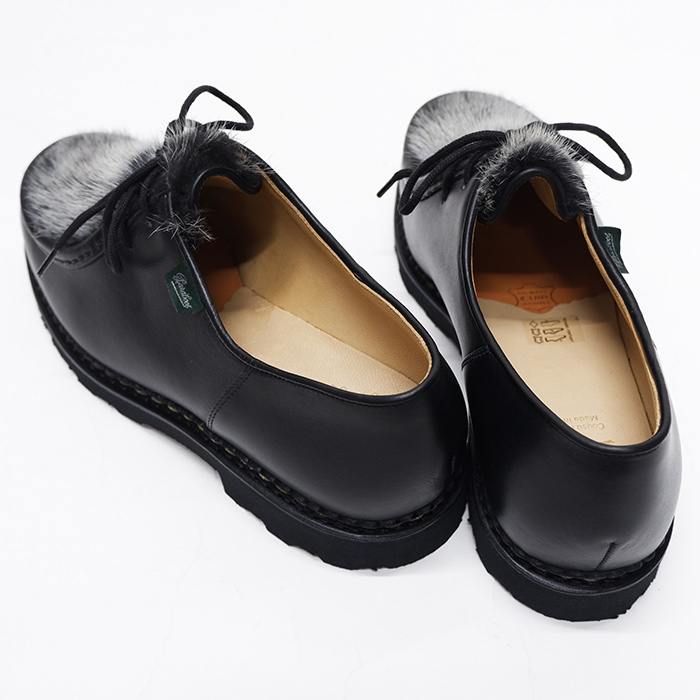 Paraboot（パラブーツ）MICHAEL+VISON（ミカエル+ミンクファー）/Noir 