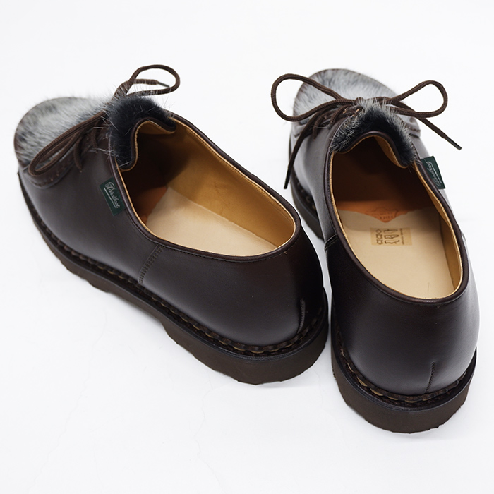 Paraboot  パラブーツ　ミカエル　カフェ　ミンクファー　25.5