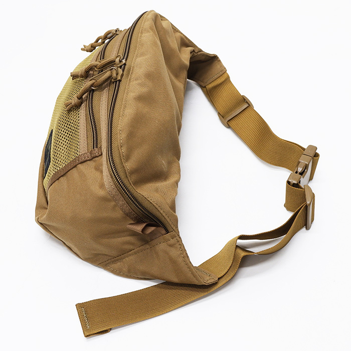 MIS（エムアイエス）MESH WAIST BAG（メッシュウエストバッグ）/Coyote 