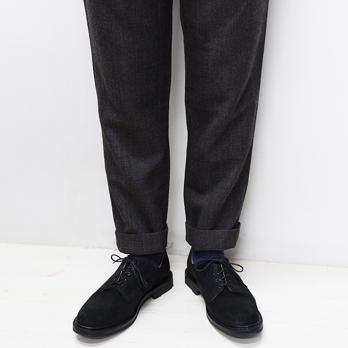 SANDERS（サンダース）Plain Toe Shoe（プレーントゥシューズ）/Black