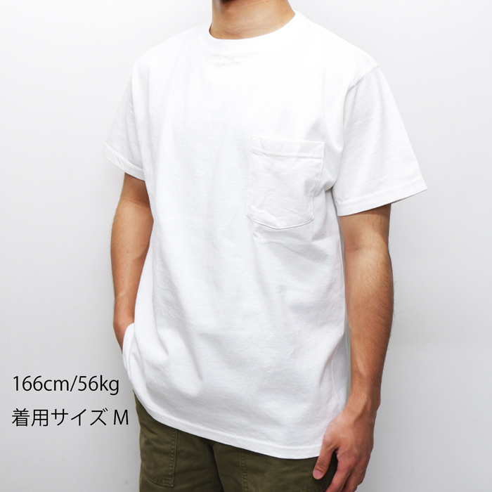 グッドウェア  Goodwear / Pocket Tee USA製 グレー