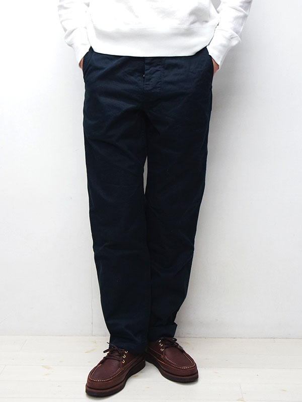 A Vontade アボンタージ Classic Chino Trousers Regular Fit クラシックチノトラウザー Classic Selvedge Twill Dk Navy ダークネイビー 裾上げ無料 タイガース ブラザース本店オンラインショップ
