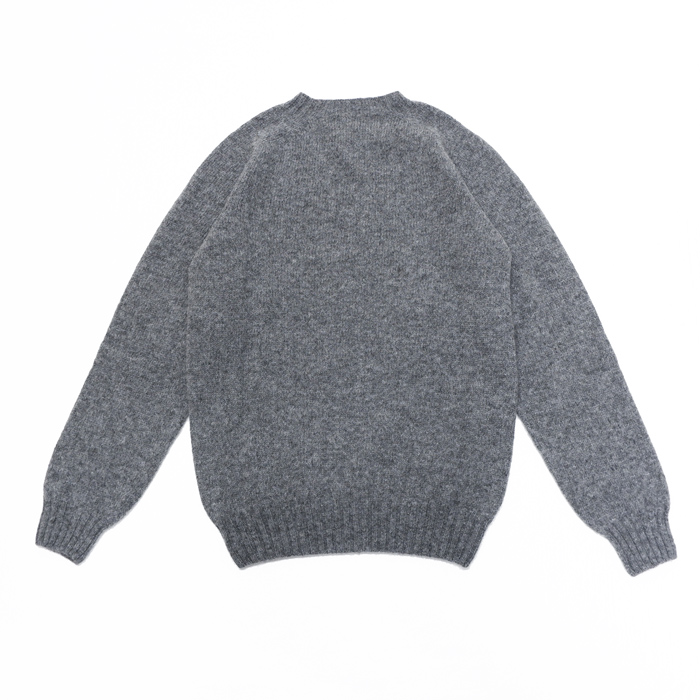 INVERALLAN（インバーアラン）Crew Neck Saddle Shoulder Sweater 