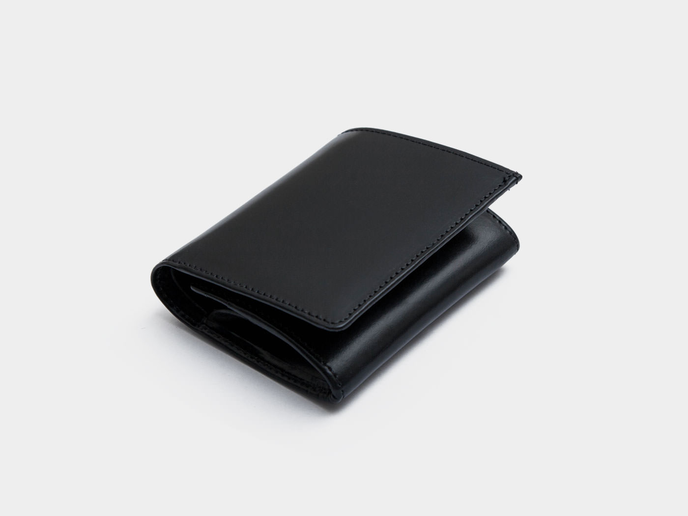 Whitehouse Cox（ホワイトハウスコックス）S1975 Compact Wallet（コンパクトウォレット）/Black（ブラック） -  タイガース・ブラザース本店オンラインショップ