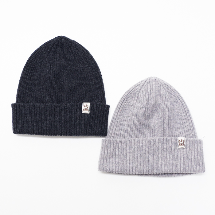 INVERALLAN（インバーアラン）Rib Knit Cap（リブ編みニットキャップ 