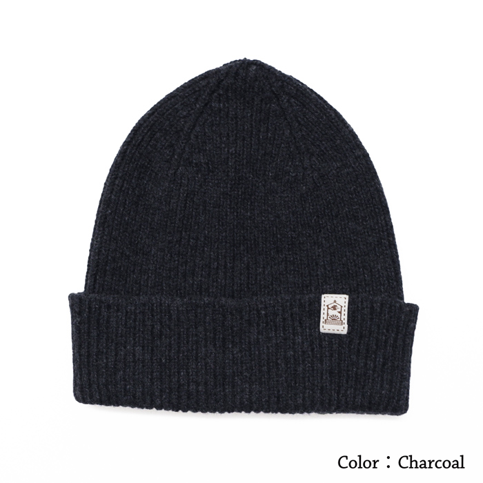 INVERALLAN（インバーアラン）Rib Knit Cap（リブ編みニットキャップ 