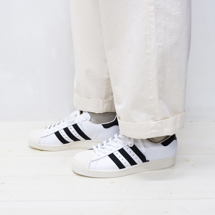 superstar 80s white