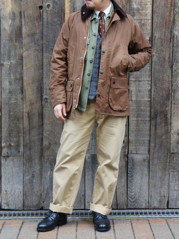 BARBOUR BEDALE C36/91cm ブラウン