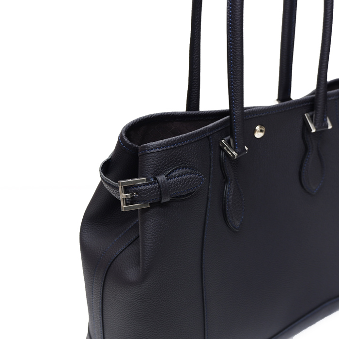 Wild Swans ワイルドスワンズ Drucker ドラッカー トートバッグ シュランケンカーフ Navy ネイビー タイガース ブラザース本店オンラインショップ