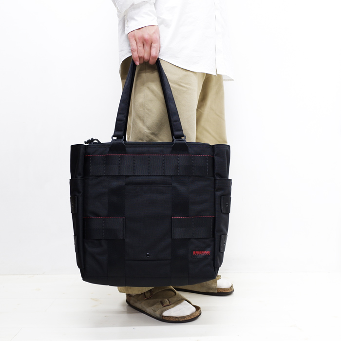 【新品未使用】 ブリーフィング BRIEFING トートバッグ PROTECTION TOTE バリスティックナイロン ブラック Made in USA BRA201T13 【BLACK】