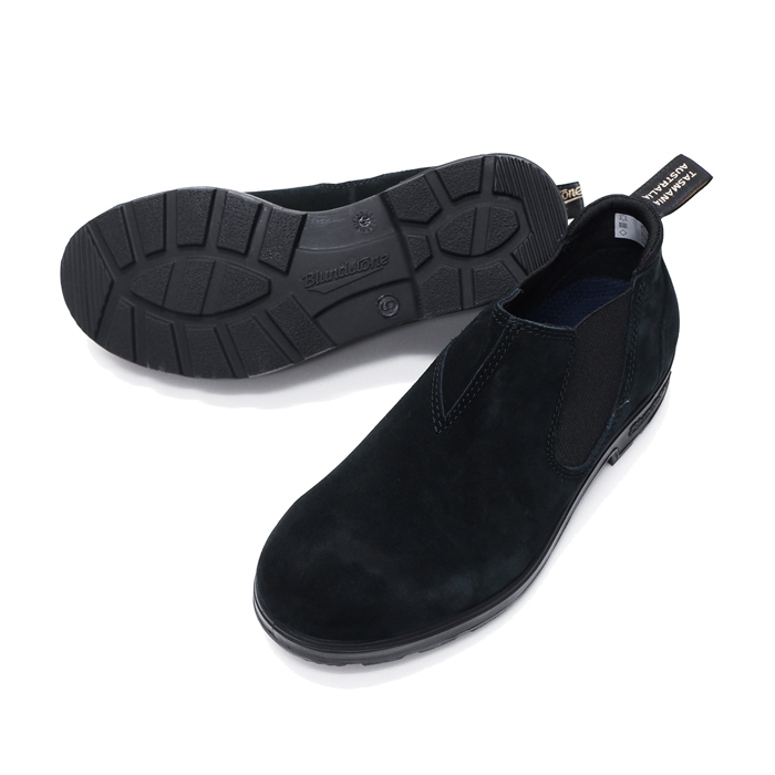 BLUNDSTONE（ブランドストーン）BS1605 SLIP ON SHOE（スリッポンシューズ）LOW CUT/Black Suede（ ブラックスエード） - タイガース・ブラザース本店オンラインショップ
