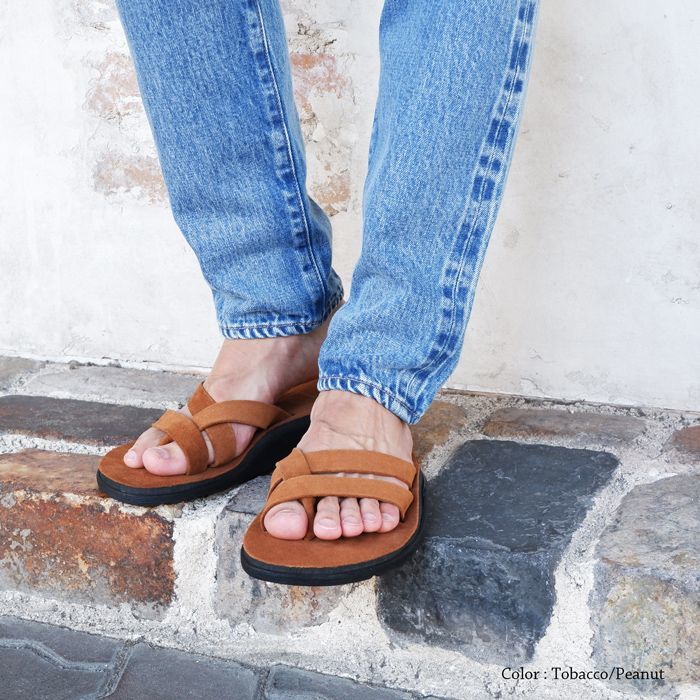 ISLAND SLIPPER（アイランドスリッパ）スリーストラップブルハイド 