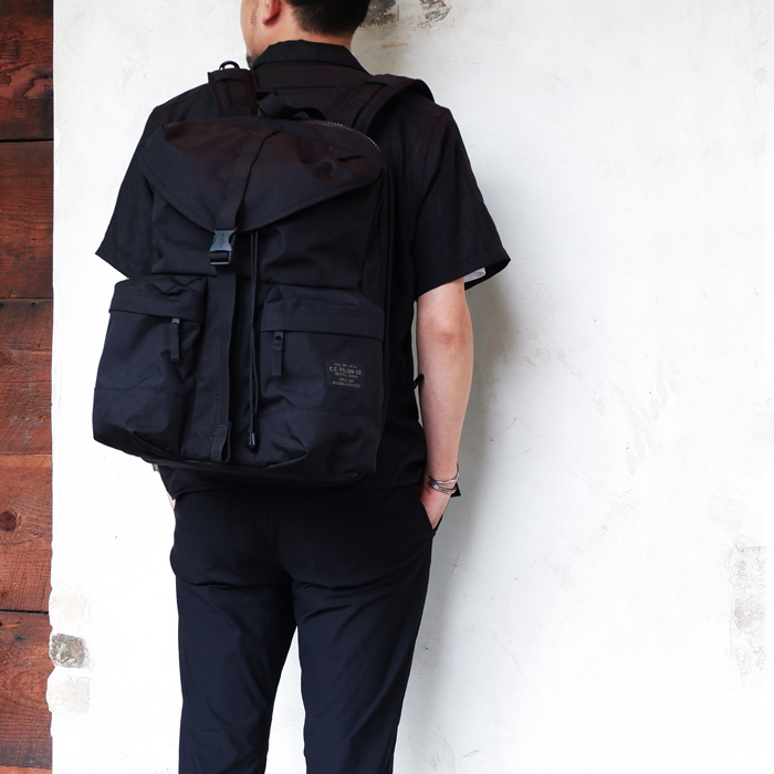 FILSON（フィルソン）RIPSTOP NYLON BACKPACK（リップストップナイロンバックパック）/Black（ブラック）