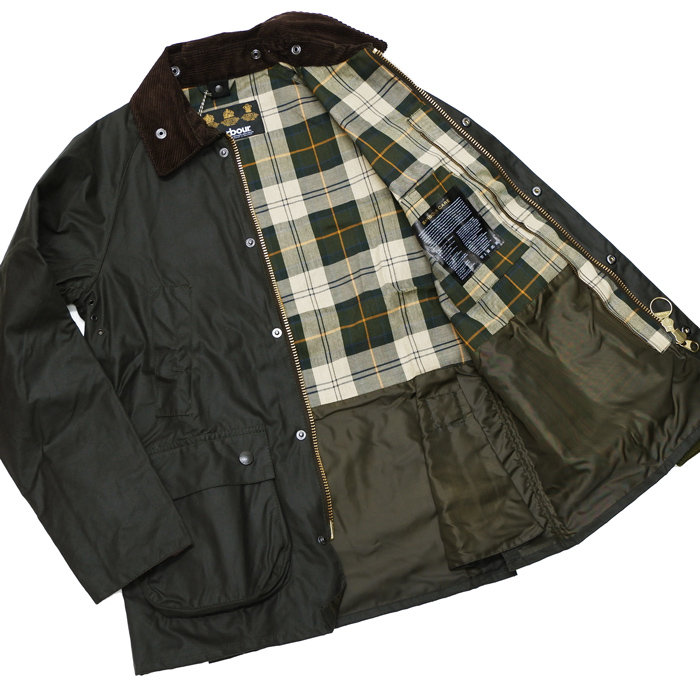 BARBOUR BEDALE CLASSIC FIT SAGE 38 英国製