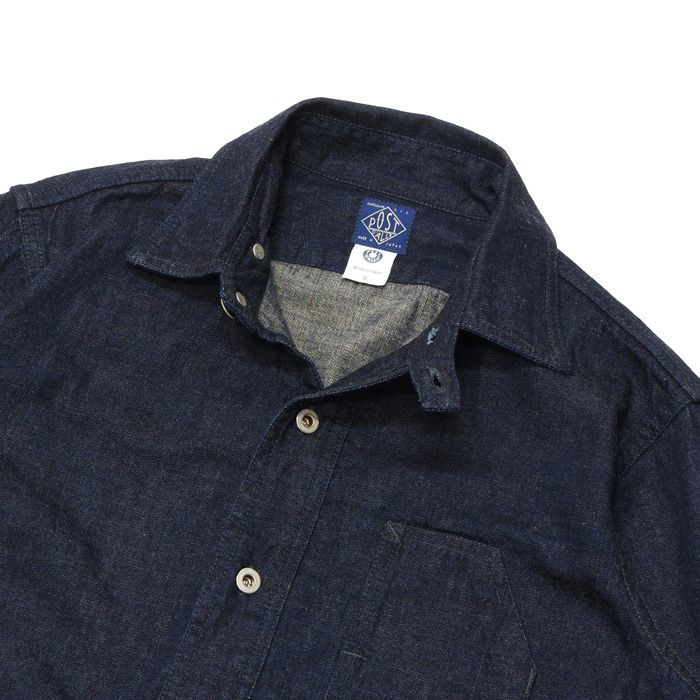 Post O'Alls（ポストオーバーオールズ）No.1 Shirt（No.1シャツ）8oz 