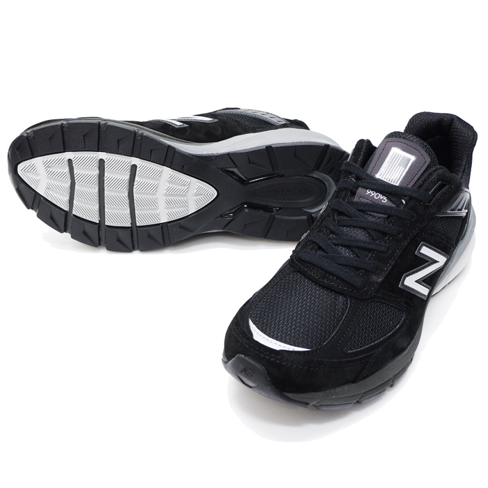 New Balance（ニューバランス）M990BK5/Black×Silver（ブラック 