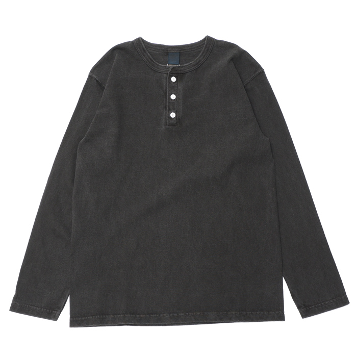 Good On（グッドオン）Long Sleeve Henley Neck Tee（ロングスリーブ