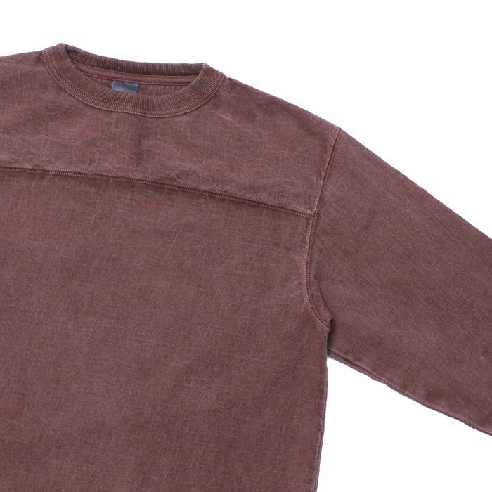 Good On グッドオン Long Sleeve Heavy Football Tee ロングスリーブヘビーフットボールtシャツ Pigment Dye Bordeaux ボルドー タイガース ブラザース本店オンラインショップ Good On グッドオン Long Sleeve Heavy Football Tee ロングスリーブヘビーフットボールtシャツ Pigment Dye Bordeaux ボルドー タイガース ブラザース本店オンラインショップ