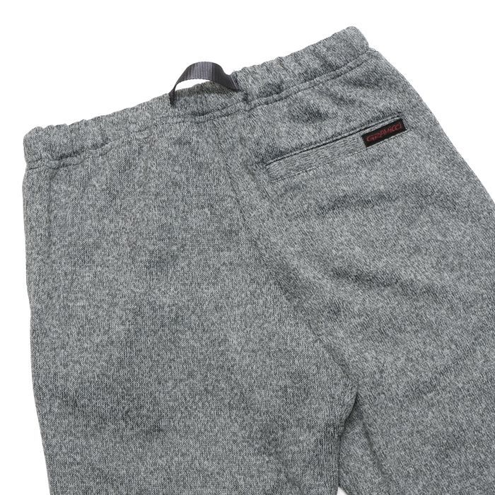 GRAMICCI（グラミチ）BONDING KNIT FLEECE NARROW RIB PANT（ボンディングニットフリースナローリブパンツ）/Heather  Grey（ヘザーグレー） - タイガース・ブラザース本店オンラインショップ