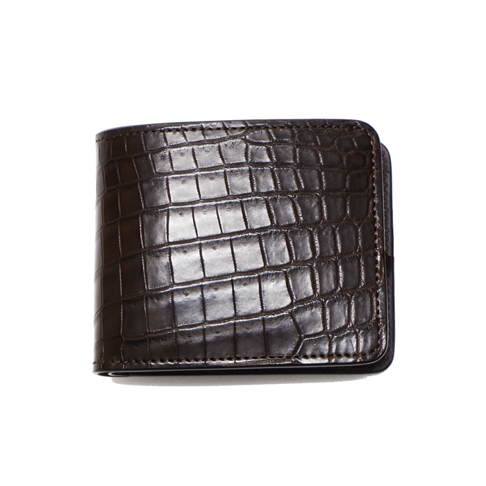 Wild Swans ワイルドスワンズ Grounder グラウンダー 2つ折りウォレット チョコ クロコダイル ダークブラウン イングリッシュブライドル タイガース ブラザース本店オンラインショップ Wild Swans ワイルドスワンズ Grounder グラウンダー 2つ折りウォレット チョコ クロコダイル ダークブラウン イングリッシュブライドル タイガース ブラザース本店オンラインショップ