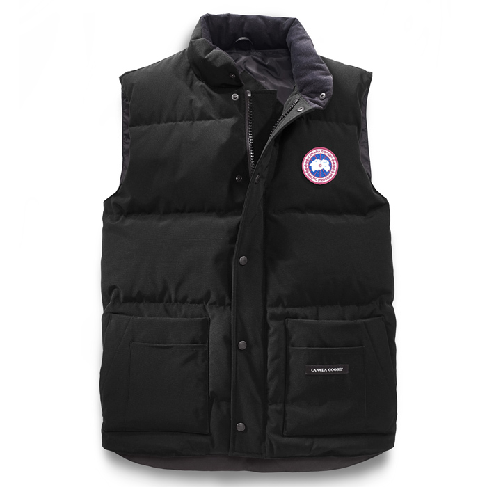 CANADA GOOSE◇FREESTYLE VEST/ダウンベスト/S/ナイロン/BLK-