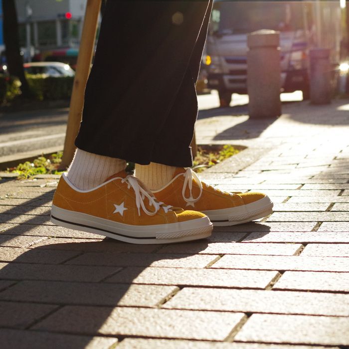 Converse コンバース One Star J Suede ワンスターjスエード Gold ゴールド タイガース ブラザース本店オンラインショップ