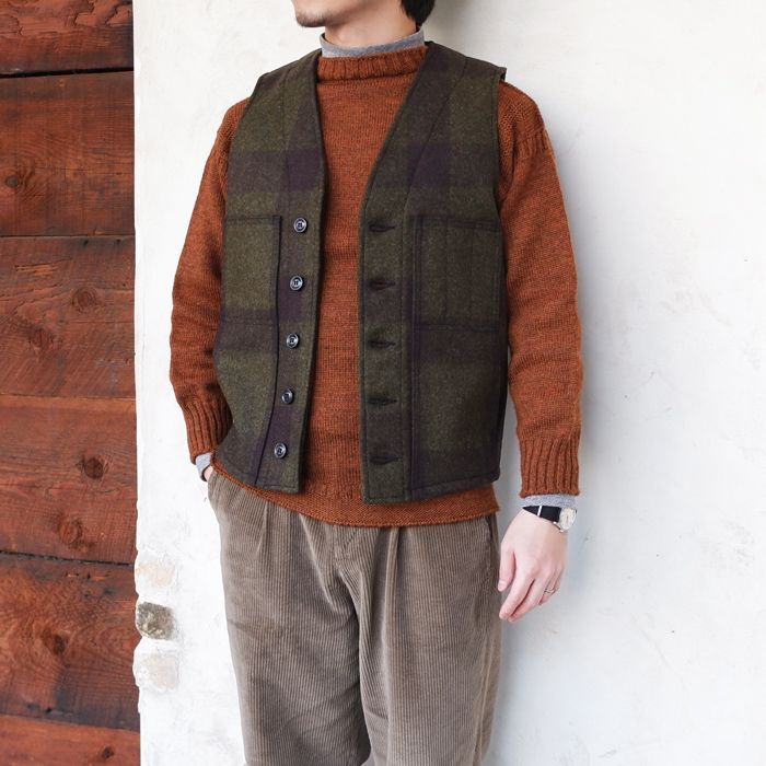 FILSON（フィルソン）MACKINAW WOOL VEST（マッキーノウールベスト ...