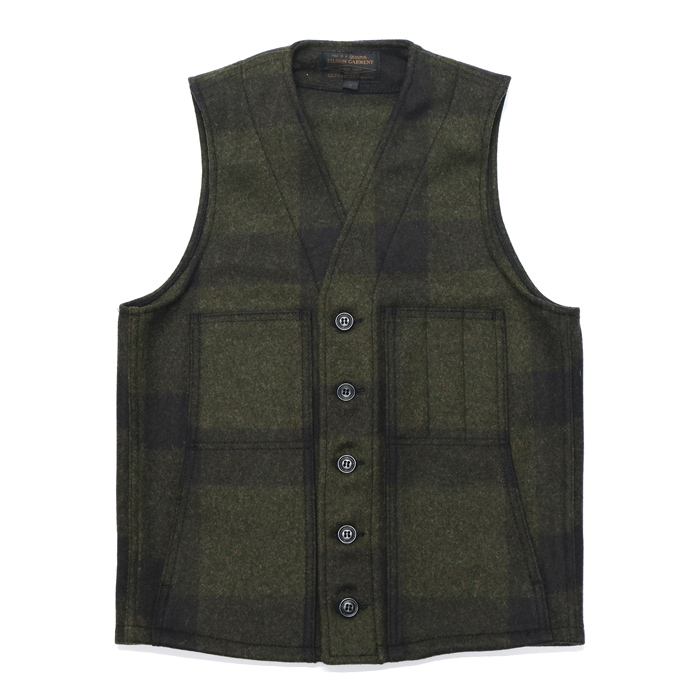 FILSON（フィルソン）MACKINAW WOOL VEST（マッキーノウールベスト 