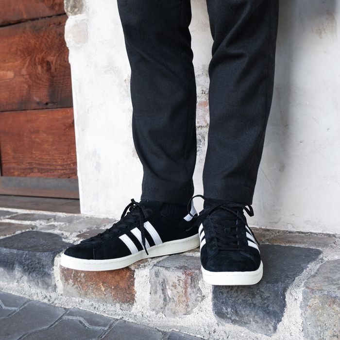 Adidas Originals アディダスオリジナルス Campus 80s キャンパス80s Black White ブラック ホワイト タイガース ブラザース本店オンラインショップ