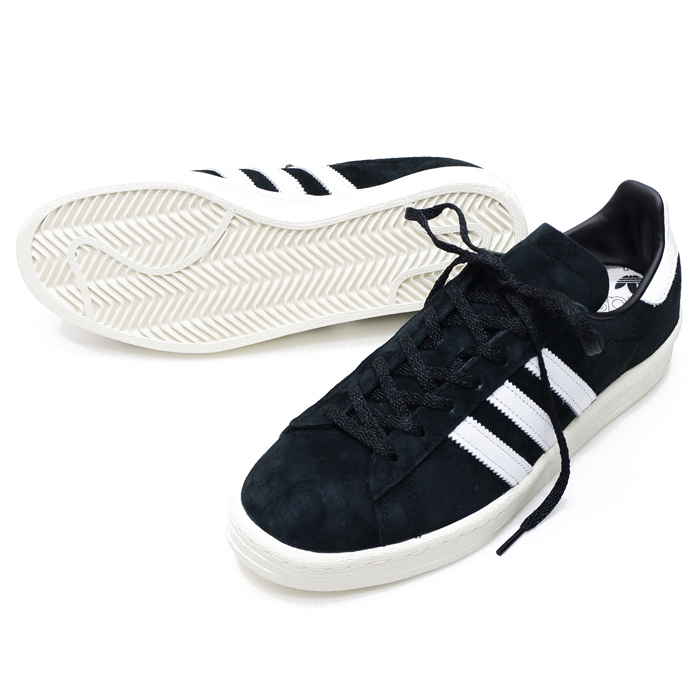 Adidas Originals アディダスオリジナルス Campus 80s キャンパス80s Black White ブラック ホワイト タイガース ブラザース本店オンラインショップ