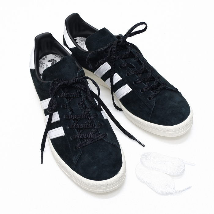 Adidas Originals アディダスオリジナルス Campus 80s キャンパス80s Black White ブラック ホワイト タイガース ブラザース本店オンラインショップ