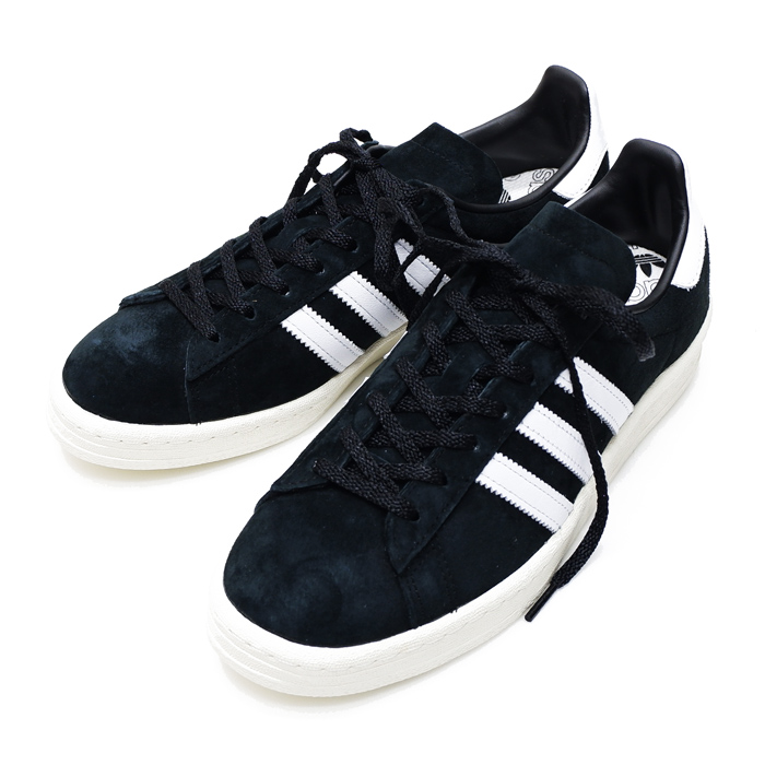 Adidas Originals アディダスオリジナルス Campus 80s キャンパス80s Black White ブラック ホワイト タイガース ブラザース本店オンラインショップ
