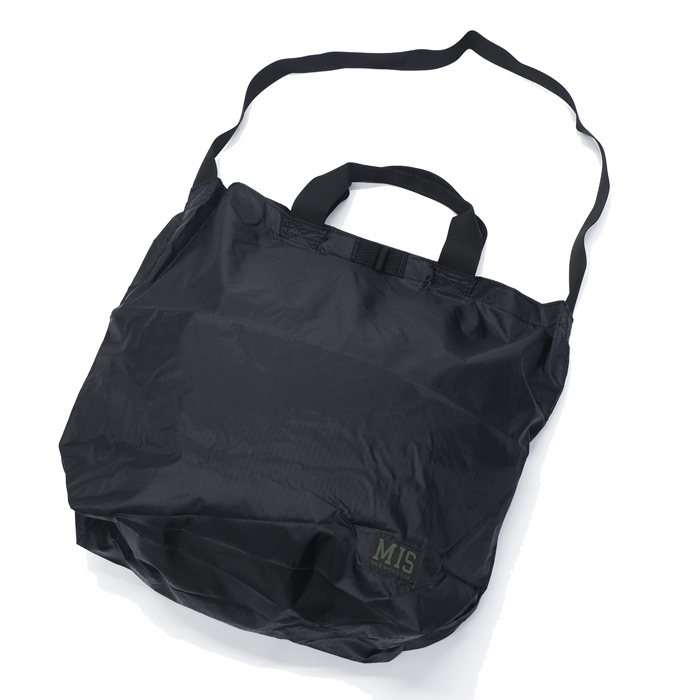 MIS（エムアイエス）CARRY BAG（キャリーバッグ）Ripstop/Black（ブラック） タイガース・ブラザース本店オンラインショップ